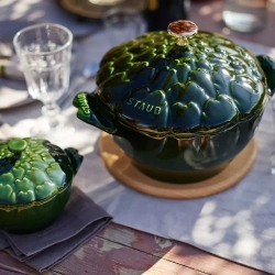 STAUB - Мини-кокотница 450мл 13см артишок / артикул   40500-326-0  / GTIN 4009839403163