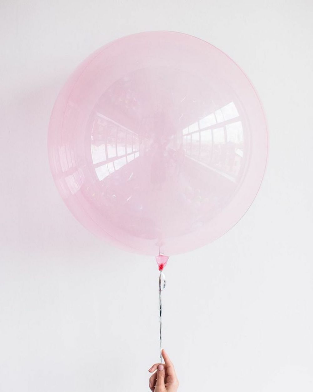 AN Bubble 18" Кристалл Dark Pink (темный розовый) (БГ-70)  Изображение2