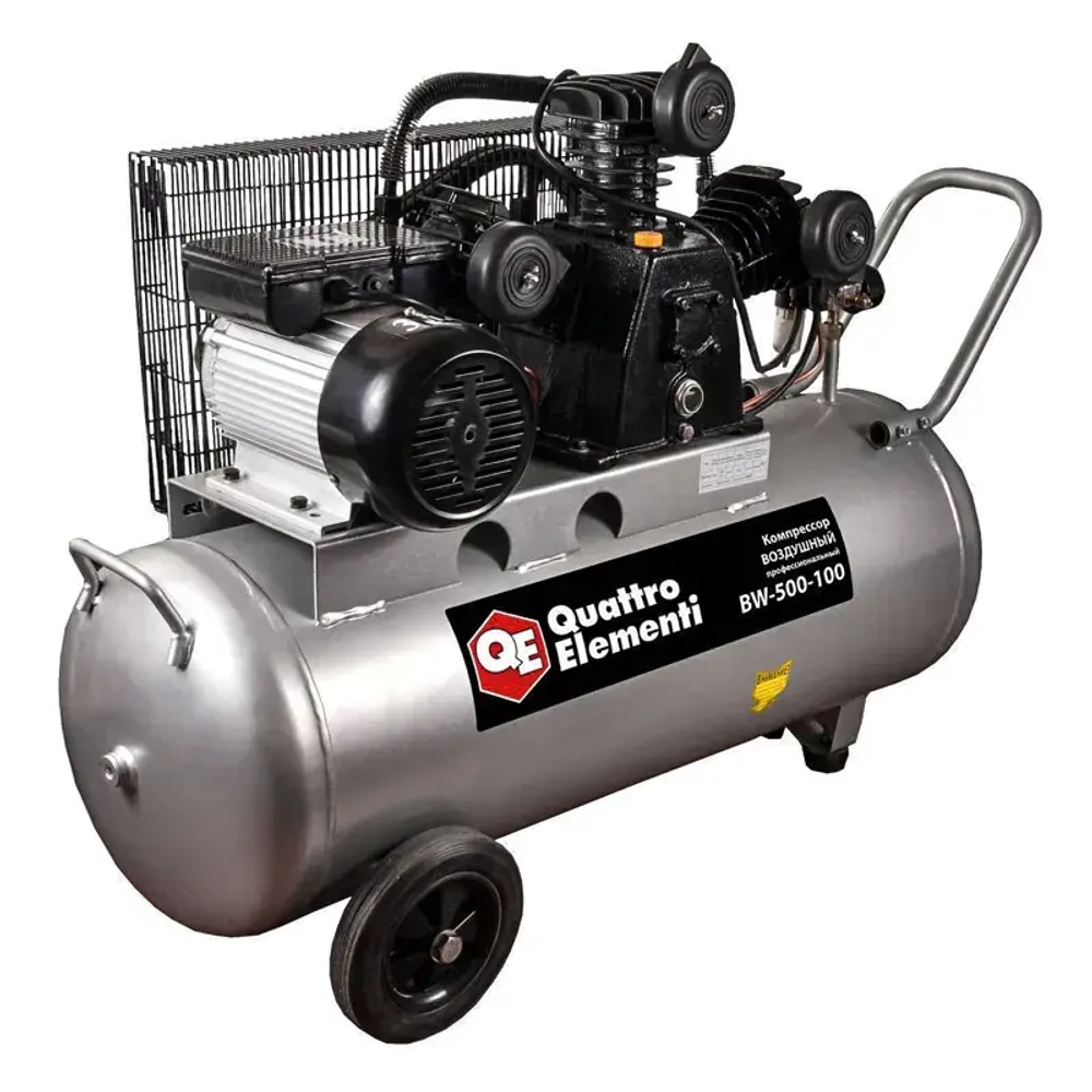 QUATTRO ELEMENTI BW-500-100 компрессор поршневой масляный 771-725