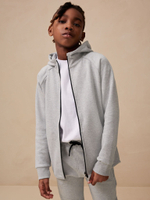 Толстовка на молнии с капюшоном и джоггеры в комплекте для мальчика Next 366-098, Серый