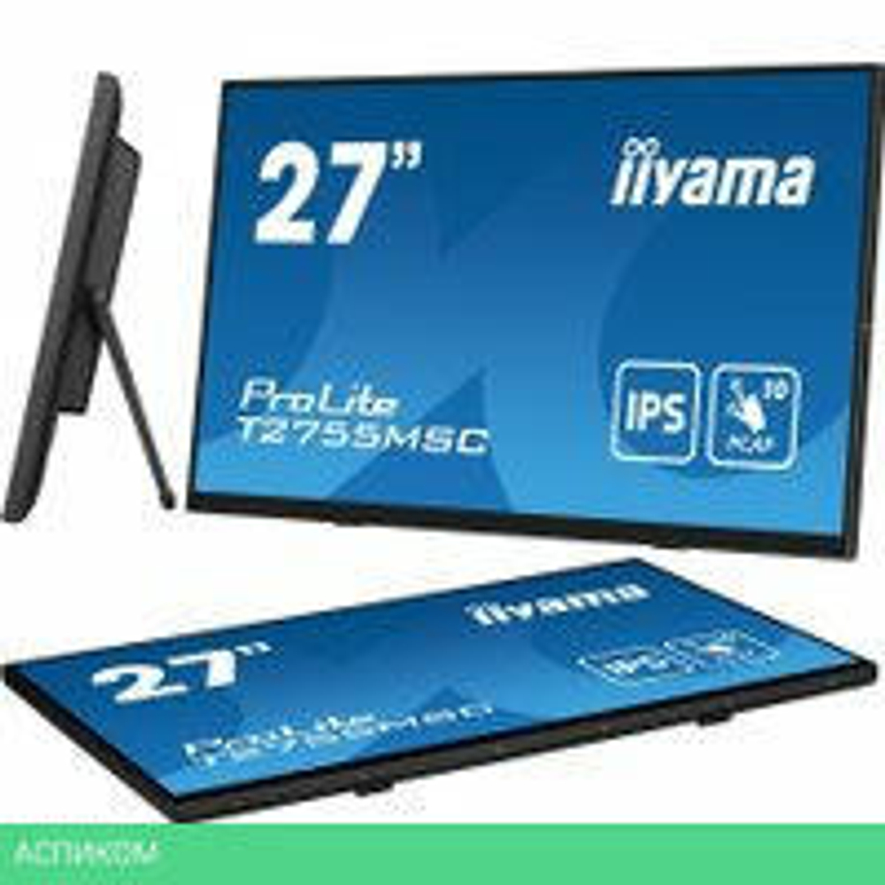 Портативный монитор Iiyama ProLite T2755MSC-B1
