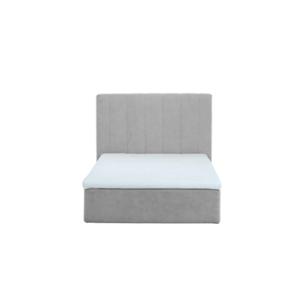 Бескаркасная кровать с матрасом BuySunny (велюр)