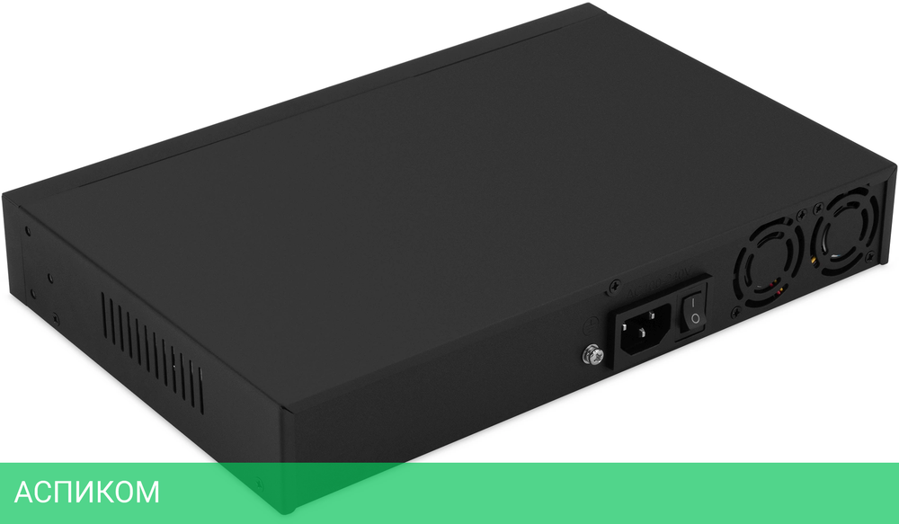Коммутатор Digma DSP216F-1G-1C-R300