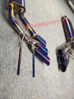 Выхлопная система с заслонками для Mercedes-Benz Benz G-class W463 G63 G55 G550 Full TITANIUM exhaust muffler