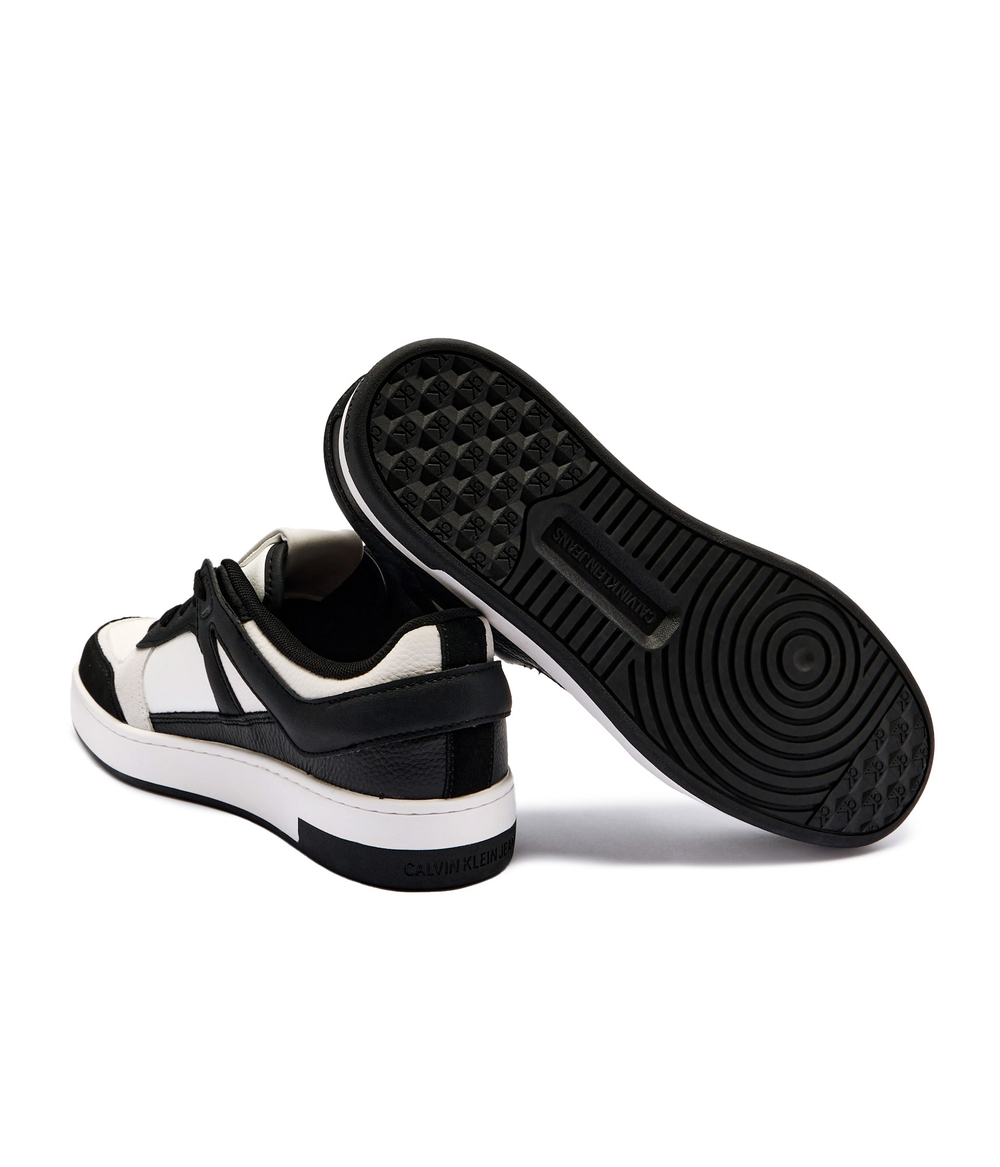 Кожаные кроссовки Calvin Klein Jeans - белый(YM0YM01308)