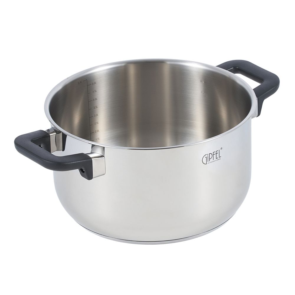 Кастрюля из нержавеющей стали Gipfel Bayern 52616 24 см/5,4 л