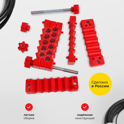 Кабельная (гребенка) расческа для сортировки сетевого кабеля (Сable comb) (KG1)