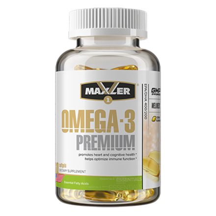 Maxler Omega-3 Premium 60 гелевых капсул