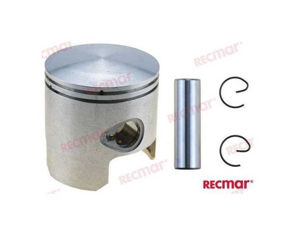 Поршень с пальцем и кольцами Tohatsu/Mercury 40-50, STD, Recmar