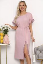 Платье Цветные кружева (пыльная роза) П13658-18М LT Collection