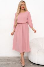 Платье Селена (пудровый) Р11-1186/6 Nikol