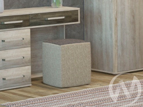 Пуф Спальня Версаль-2 (дуб баррик/ясень анкор)