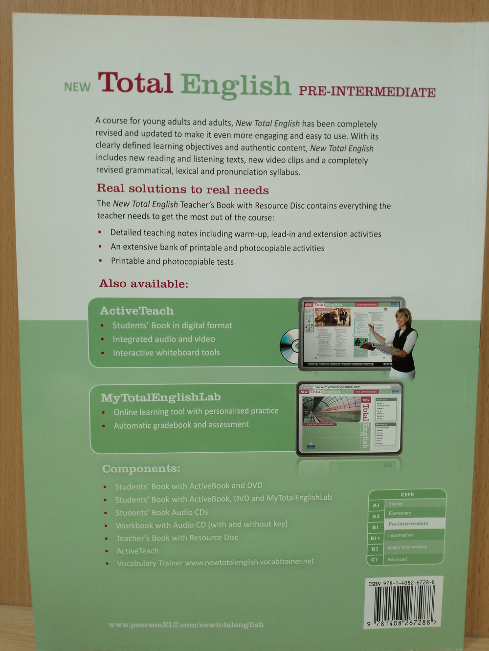 New Total English Pre-Intermediate TB + Teacher's Resource CD !! Книга для учителя!! 
