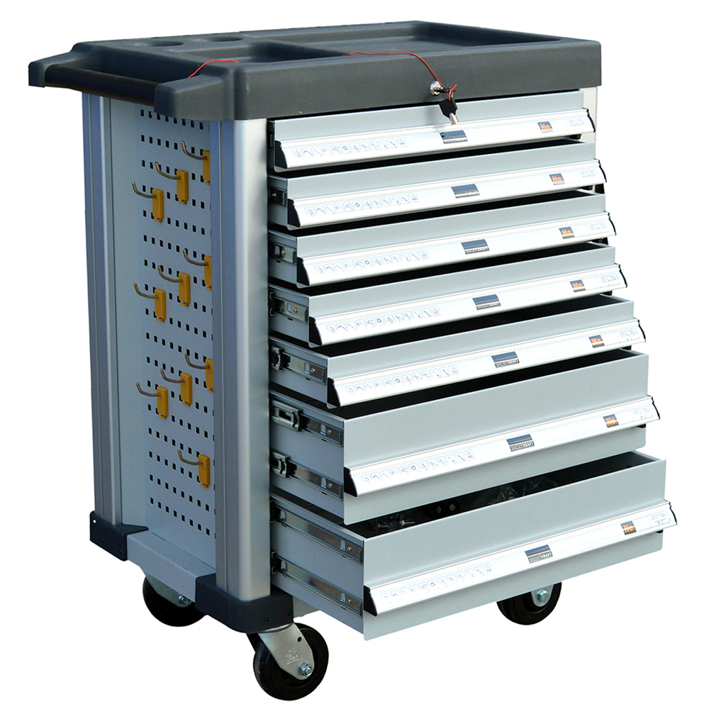WDK-907 Инструментальная тележка, 7 ящиков