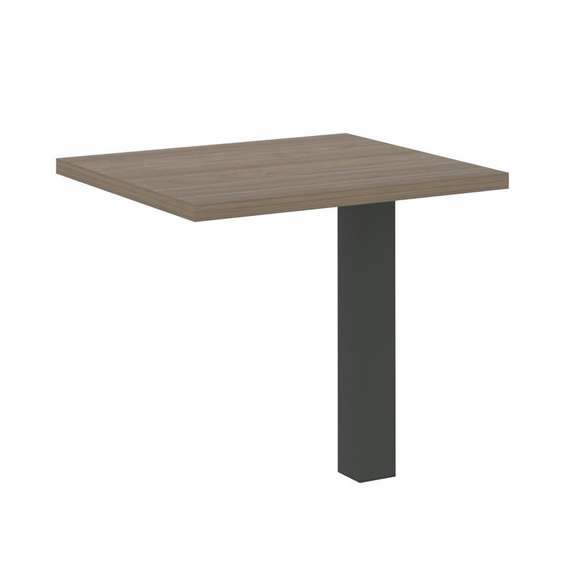 Yalta Брифинг-приставка LT.BR-1 Вяз Благородный/Металл Антрацит 800*700*750