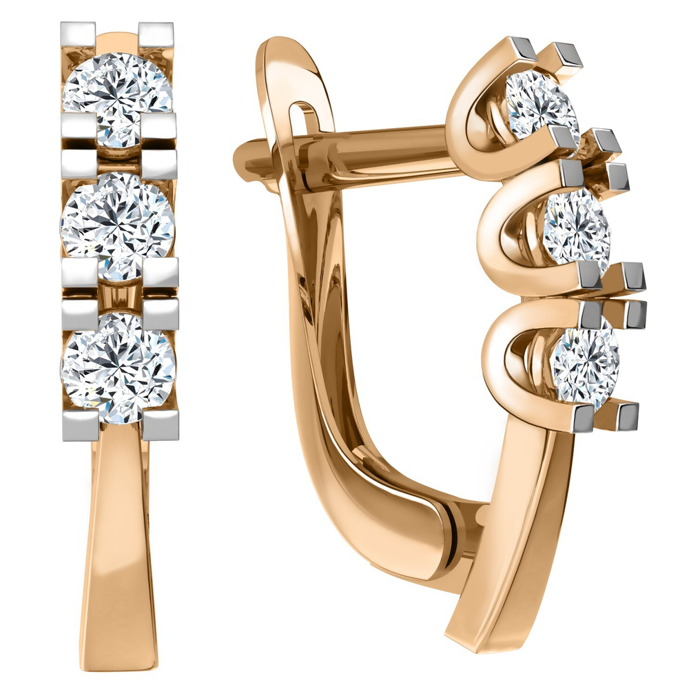 Серьги из золота 585 пробы