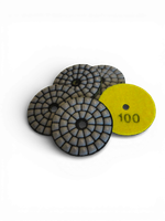 Алмазный шлифовальный круг для гравера (черепашка) для сухой и мокрой шлифовки Ø50мм P100