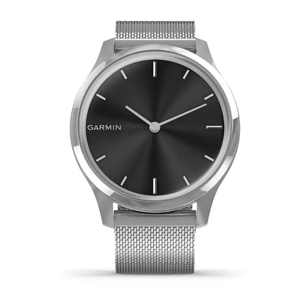 Часы для фитнеса Garmin vivomove Luxe, серебристый, 010-02241-23
