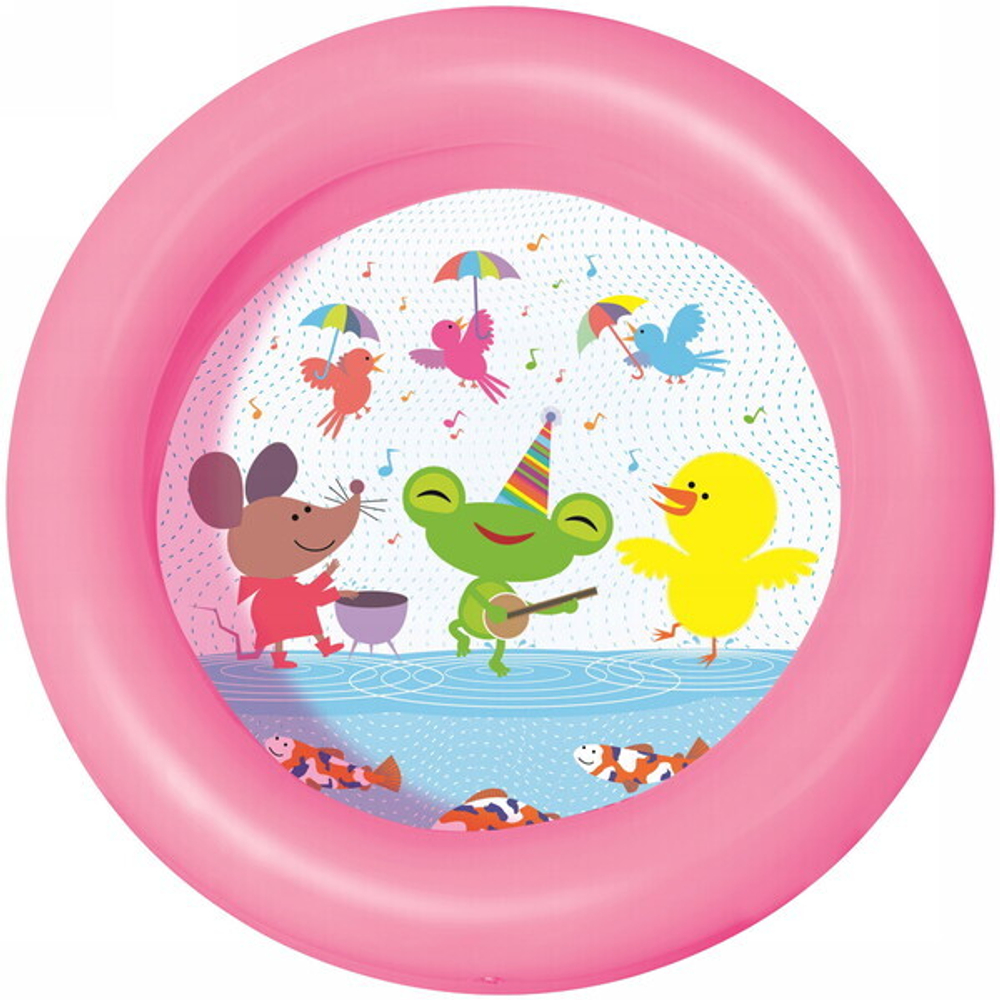 Бассейн надувной круглый 61*15 см Round 2-Ring Kiddie Bestway (51061)