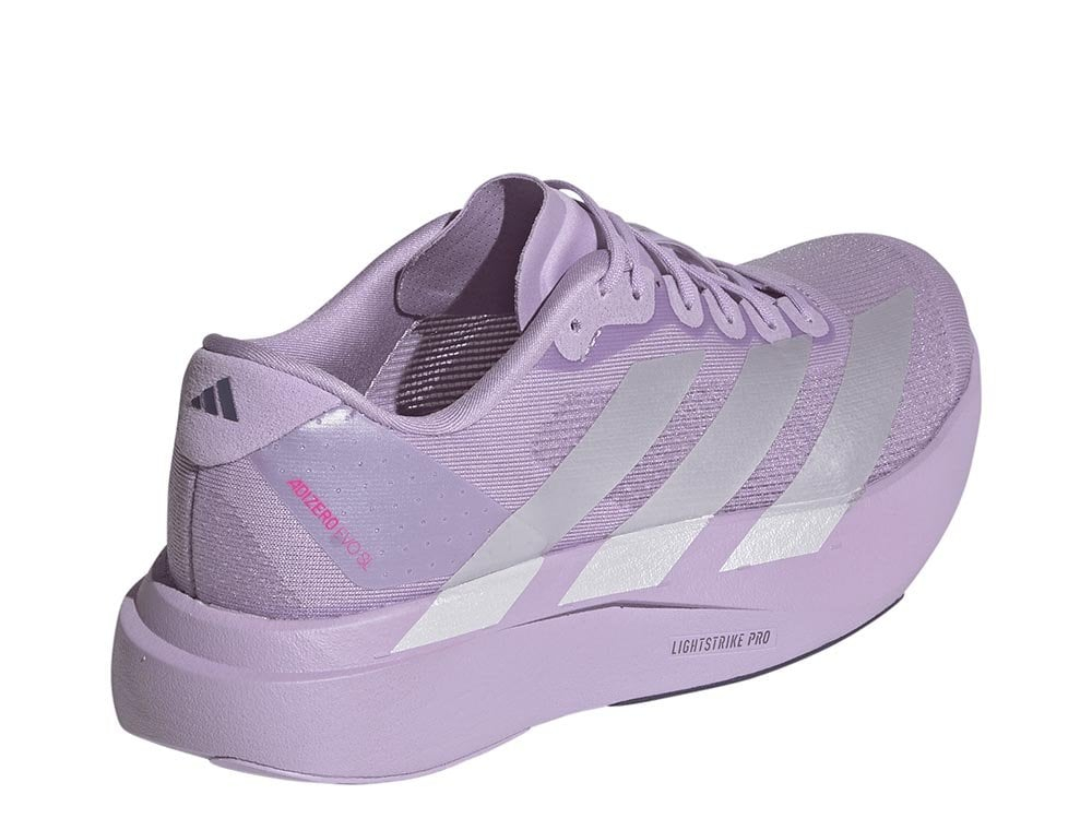 Кроссовки для бега женские adidas Adizero Evo SL W Фиолетово-серебряные
