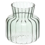 Ваза стеклянная «Стефани» 6,5*10см зеленая