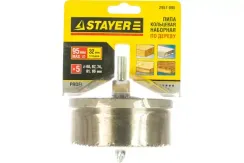 Коронка Stayer 60-95 по дереву наборная (набор 5 шт) 05959