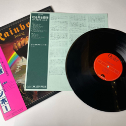 Винтажная виниловая пластинка LP Blackmore's Rainbow Rising (Japan 1976) (Obi) Do You Close Your Eyes