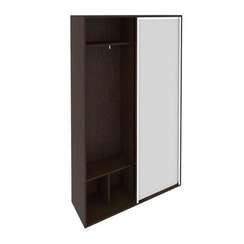 Light Прихожая-купе комбинированная (дверь-1 шт.-зеркало) С-ПК-39 Венге Цаво 1200*390*2050