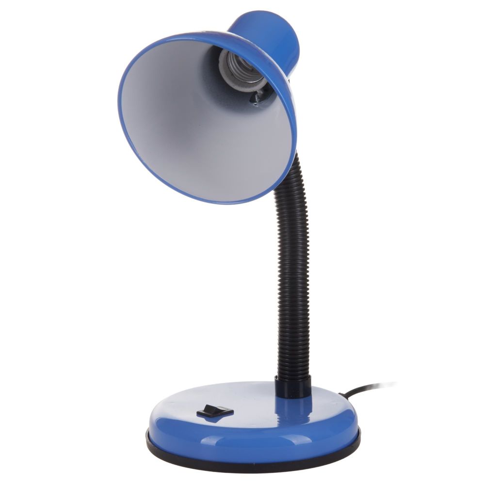 TLI-204 Светильник настольный. Цоколь E27. Цвет голубой.