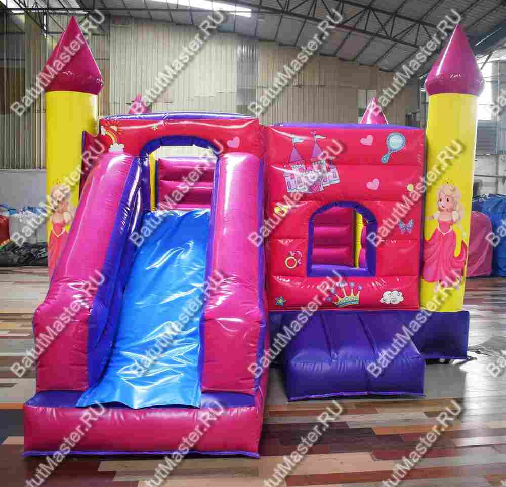 Детский надувной батут "Чудесный замок" 6*4*3 м