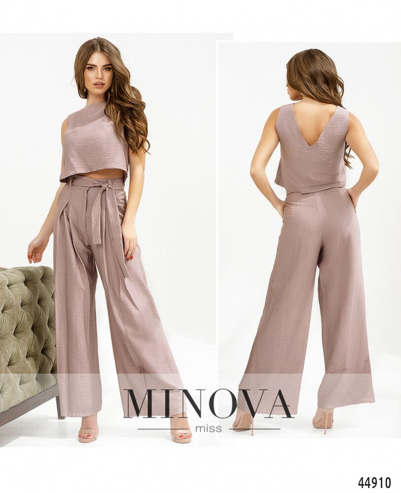 Костюм 4144-пудровый Minova
