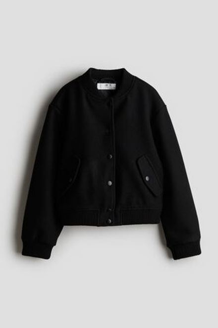 H&M Бомбер, черный