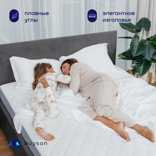 Кровать BuyRest (велюр, без ПМ)