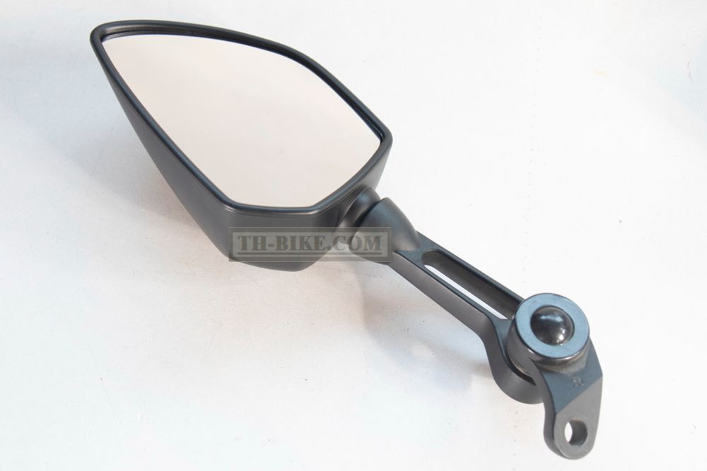 Mirror set, alu, 10mm mount, superlight, Scarlet