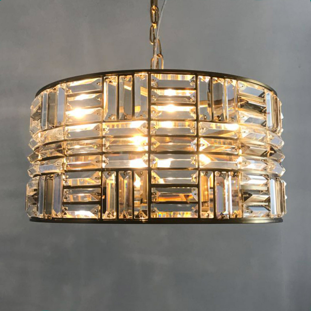 Люстра Cloyd MOVILLE C4 / Ø55 см - латунь (арт.10696)