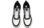 Anta Anta non-slip wear-resistant lightweight breathable low-top sneakers black and white