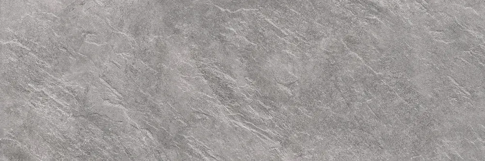Настенная плитка ALMA Ceramica TWU12LRT70R Laurent 74x24.6 серая матовая рельефная под камень