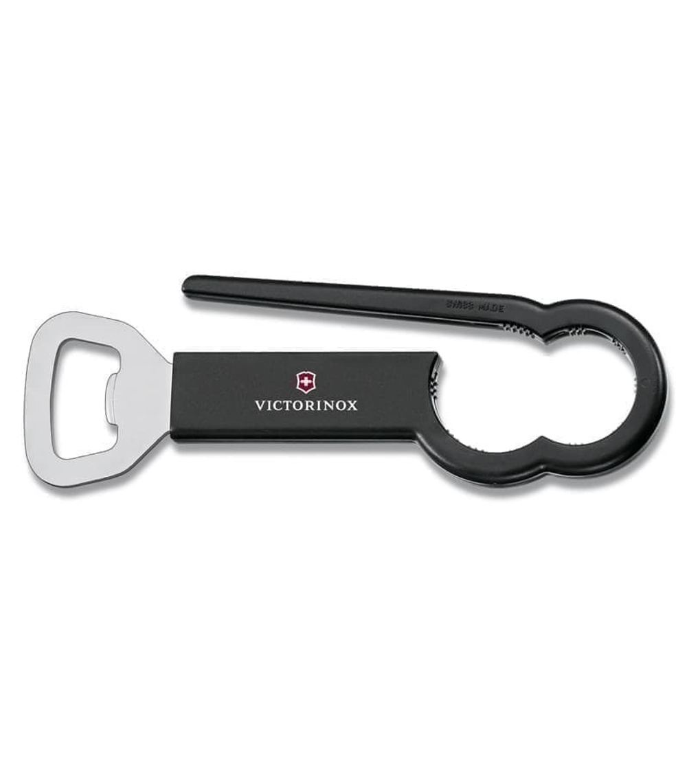 Открывалка для бутылок VICTORINOX Pet, сталь/пластик, чёрная