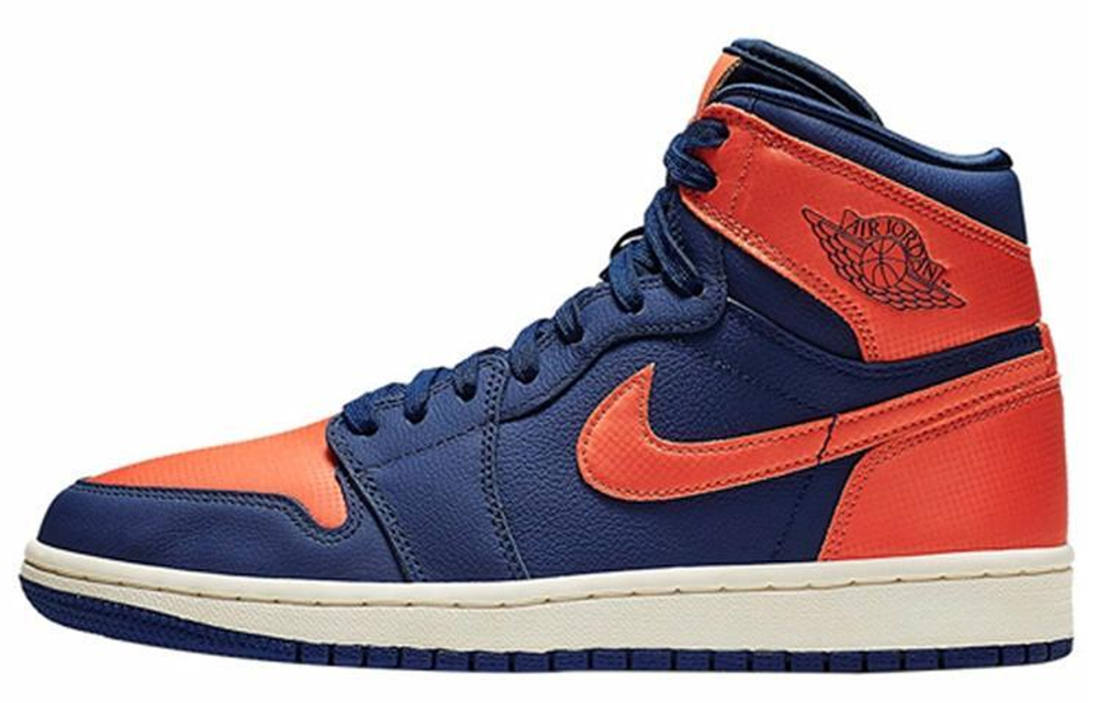 Кроссовки Jordan Air Jordan 1 Retro High Blue Void (Женская размерная сетка)