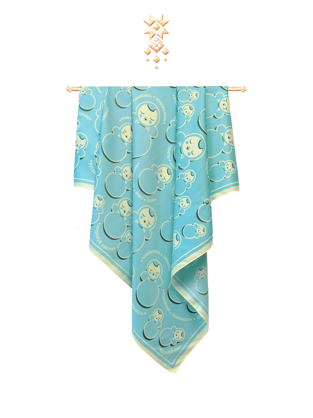 Платок «Русская неваляшка. Мечта»