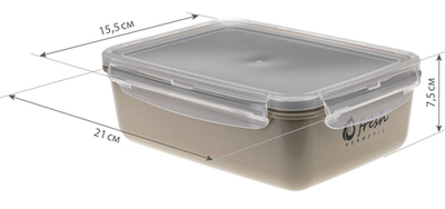 Ёмкость для продуктов герметичная ФРЕШ 1,4л М1424