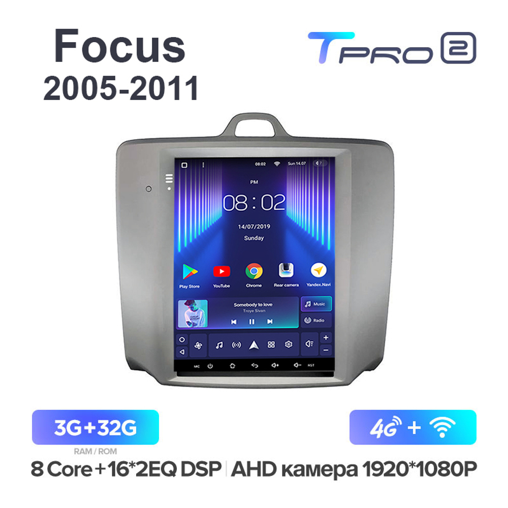 Teyes TPRO 2 9.7"для Ford Focus 2005-2011