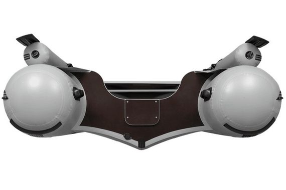 Надувная лодка Фрегат M-390 F серая