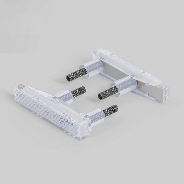 Блок LED подсветки для выключателя Werkel 2 шт. голубой W8010102 4690389213519