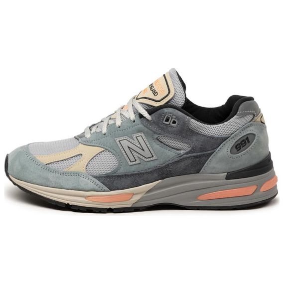 New Balance NB 991 V2 Беговые кроссовки Низкие Серо-голубые Мужские