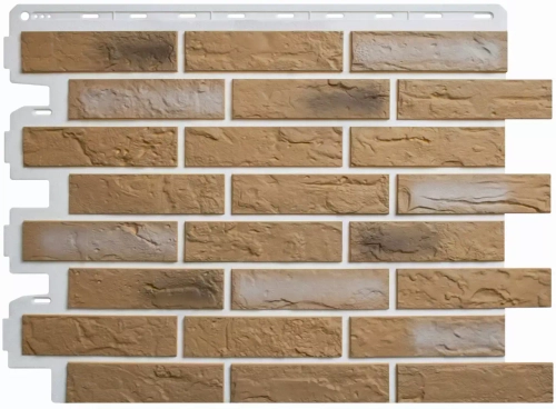 Фасадная панель Альта профиль Кирпич Рижский, 03