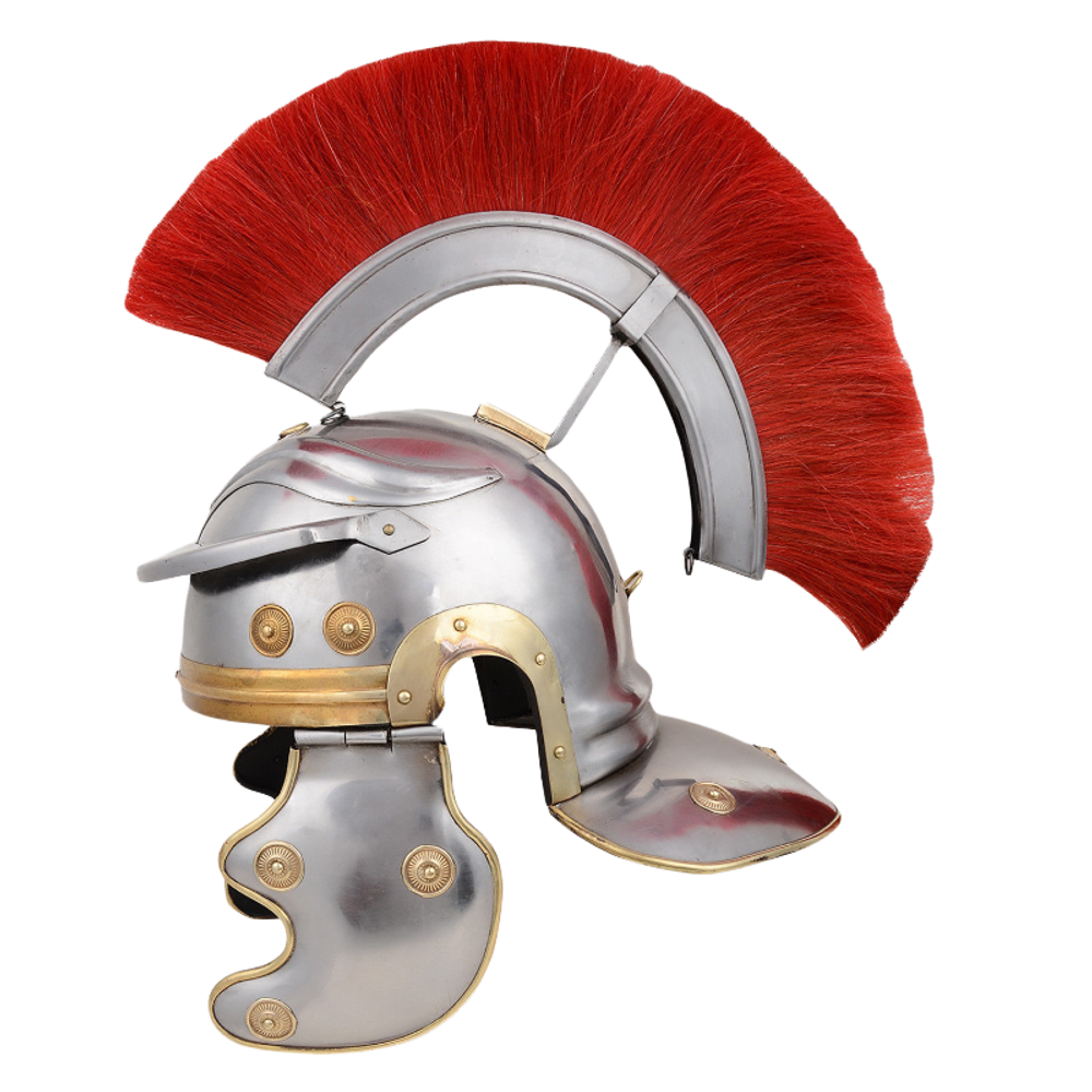 Nautical Шлем центуриона с красным плюмажем