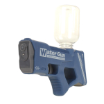 Водный пистолет 24см. с подсветкой и аккум. от USB, коробка 8001B