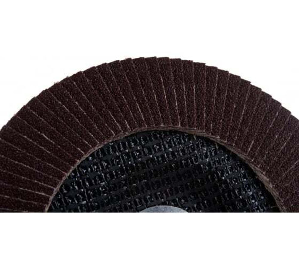 КРУГ ШЛИФ БАЗ КЛТ-1 ЛЕПЕСТКОВЫЙ ТОРЦЕВОЙ 150Х22ММ 25Н(Р60)