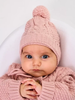 вязаный комбинезон для новорожденных